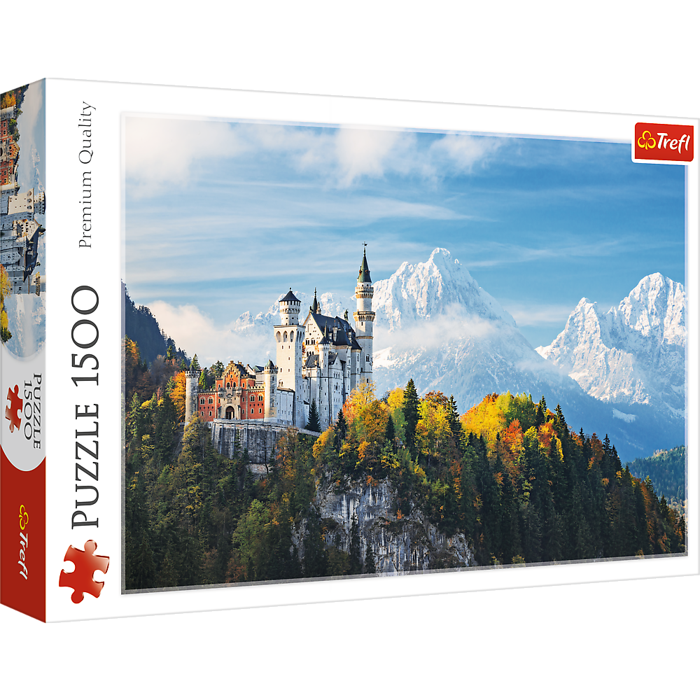 Trefl 1500 Piece Bavarian Alps Neuschwanstein Puzzle