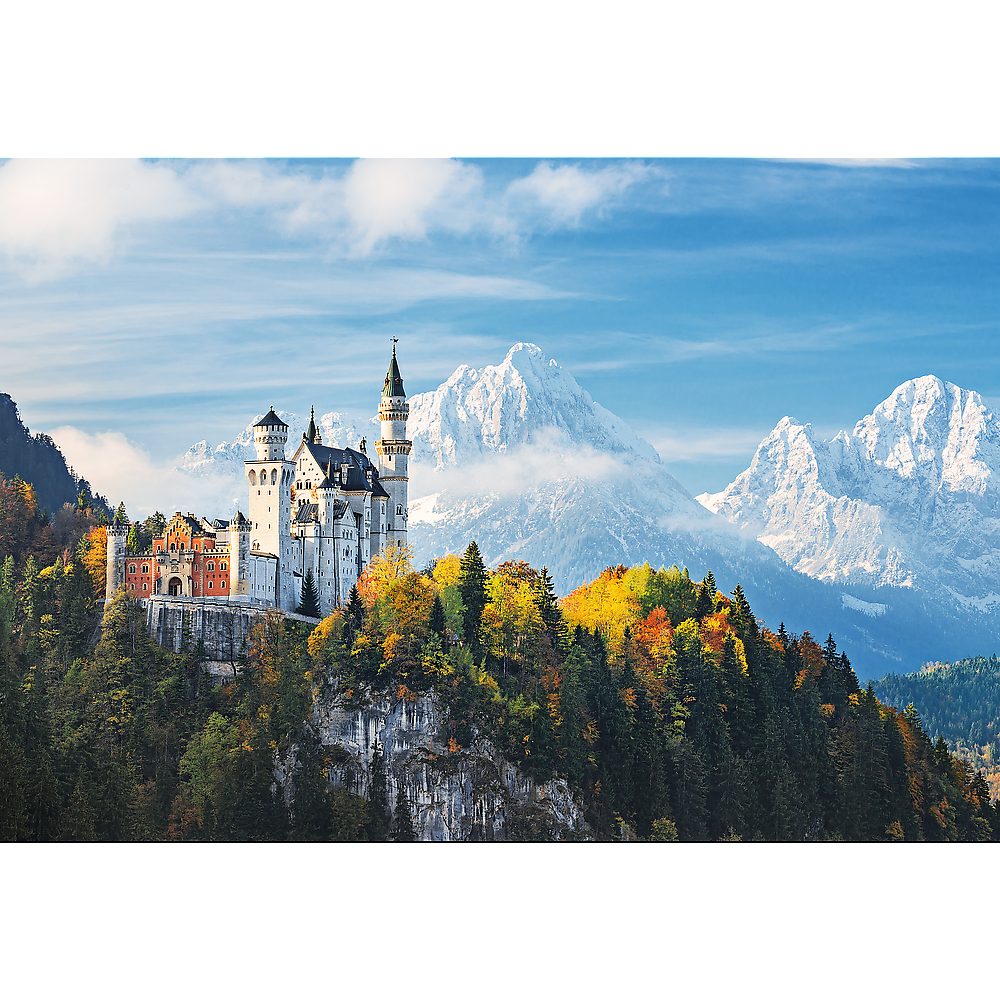 Trefl 1500 Piece Bavarian Alps Neuschwanstein Puzzle