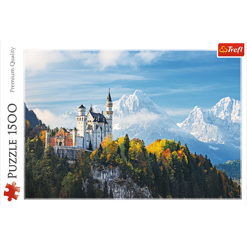 Trefl 1500 Piece Bavarian Alps Neuschwanstein Puzzle