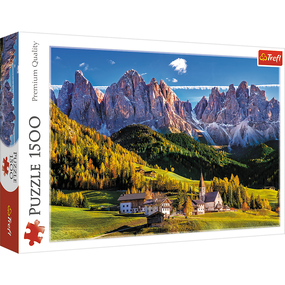 Val Di Funes Dolomites 1500 Piece Jigsaw Puzzle Trefl