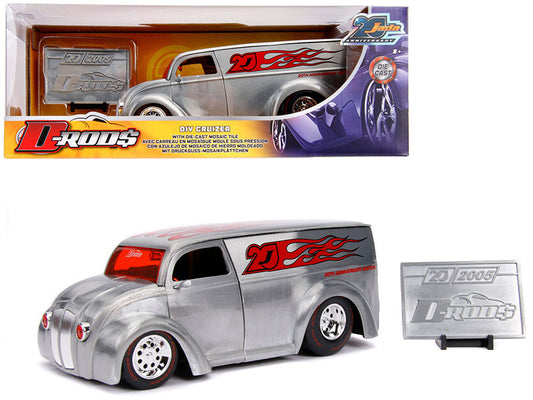 Div Cruizer Van Metal Raw "D-Rods" "Jada 20th Anniversary" 1/24 Diecast Model Car by Jada-0