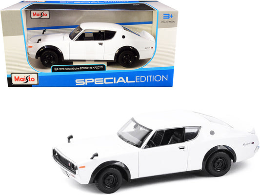 1973 Nissan Skyline 2000GT-R (KPGC110) White "Special Edition" Series 1/24 Diecast Model Car by Maisto-0