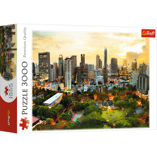 Sunset in Bangkok 3000 Piece Jigsaw Puzzle Trefl 33060