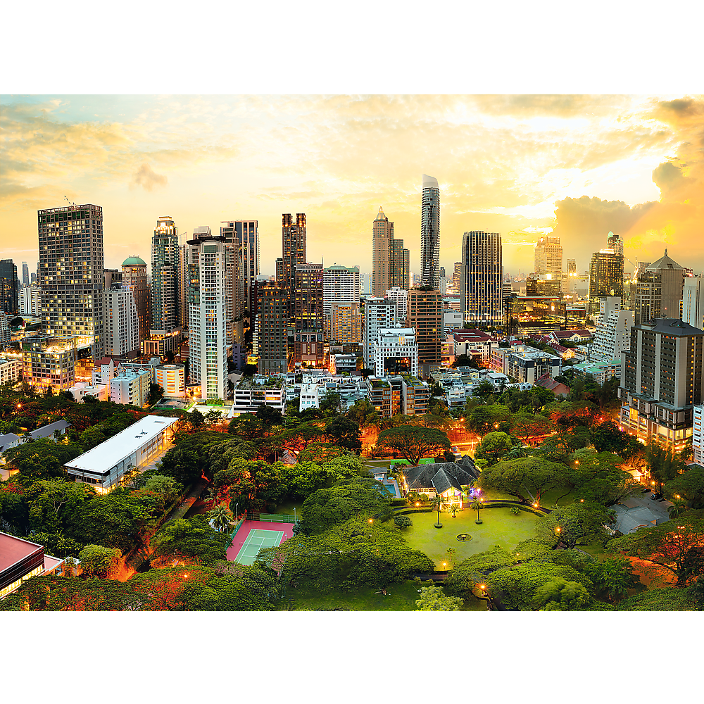Sunset in Bangkok 3000 Piece Jigsaw Puzzle Trefl 33060