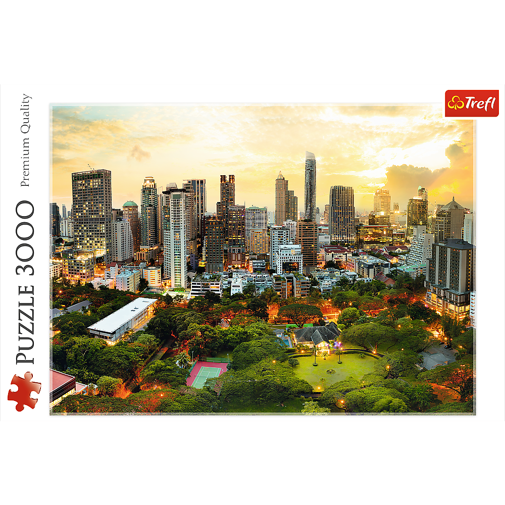Sunset in Bangkok 3000 Piece Jigsaw Puzzle Trefl 33060