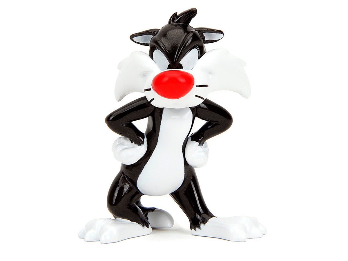 Set of 4 Diecast Figures "Looney Tunes" "Metalfigs" Series Diecast Models by Jada-0