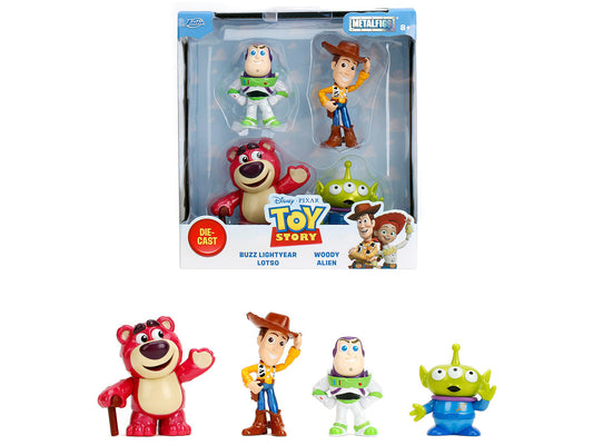 Set of 4 Diecast Figures "Toy Story" "Metalfigs" Series Diecast Models by Jada-0