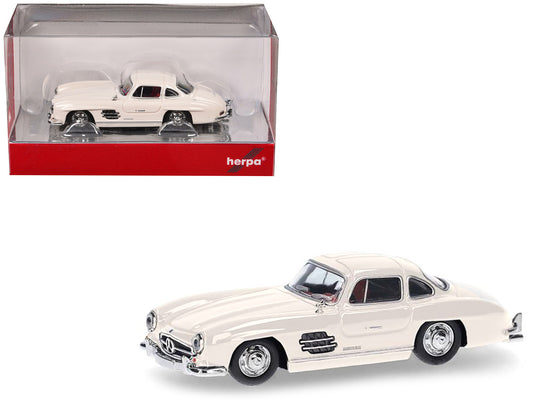 Promotex Mercedes Benz 300 SL Gullwing White HO Collectors