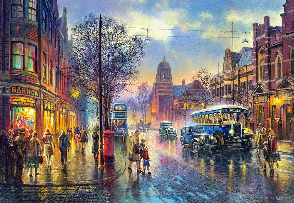 Castorland 1000 Piece Jigsaw Puzzle Abbey Road London 1930s