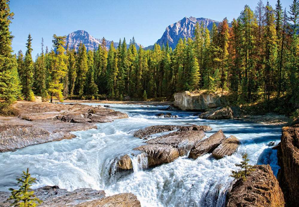 Castorland 1500 Piece Jigsaw Puzzle Athabasca River Canada