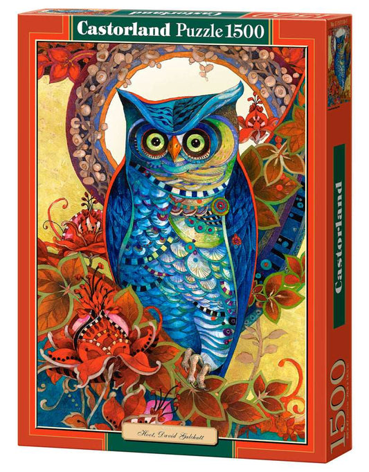 1500 Piece Jigsaw Puzzle Hoot By Castorland David Galchutt