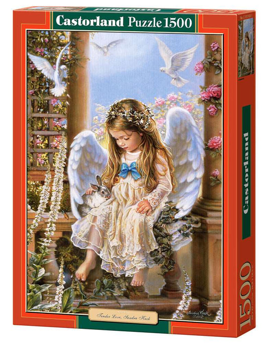 1500 Piece Jigsaw Puzzle, Tender Love, Sandra Kuck, Angel, Adult Puzzles