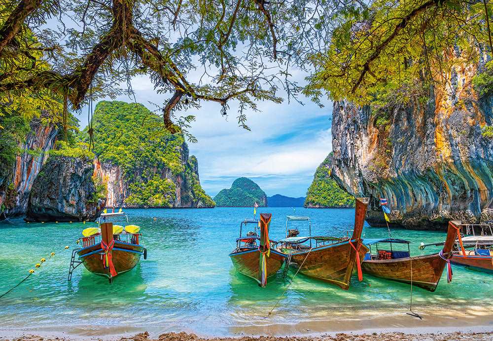 1500 Piece Jigsaw Puzzle Beautiful Bay Thailand Castorland