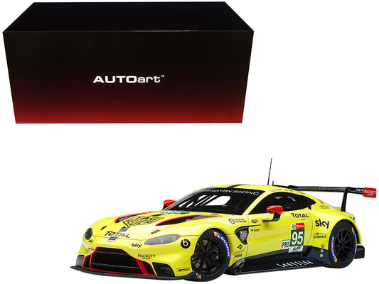 2018 Aston Martin Vantage GTE #95 Sorensen - Thiim - Turner Le Mans PRO 1/18 Model Car by Autoart-0