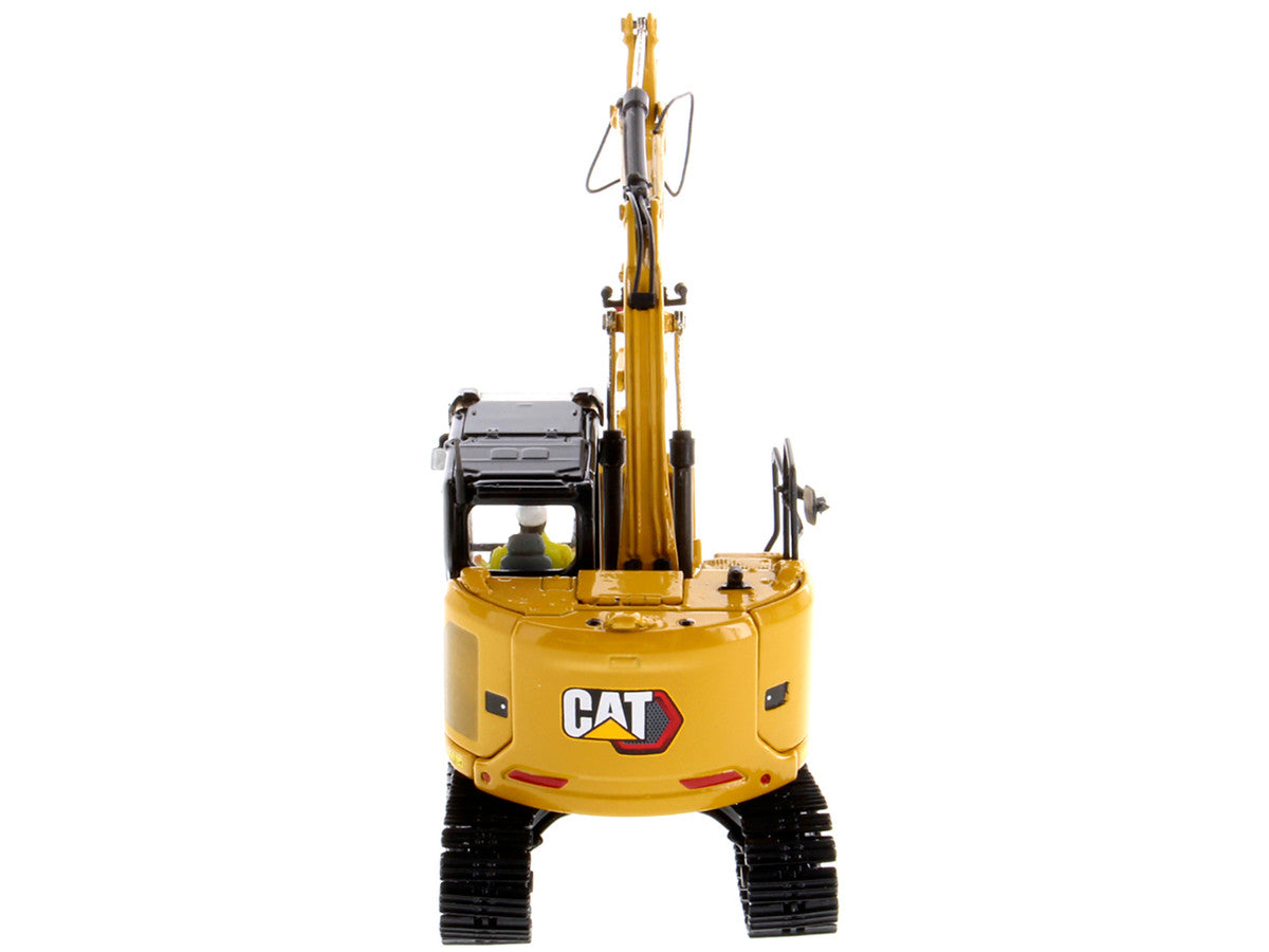 CAT Caterpillar 315 Track Type Hydraulic Excavator Yellow with Operator "High Line" Series 1/50 Diecast Model by Diecast Masters-4