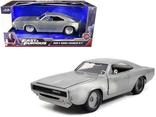 Dom's 1970 Dodge Charger R/T Bare Metal "Fast & Furious 7" (2015) Movie 1/24 Diecast Model Car by Jada-0