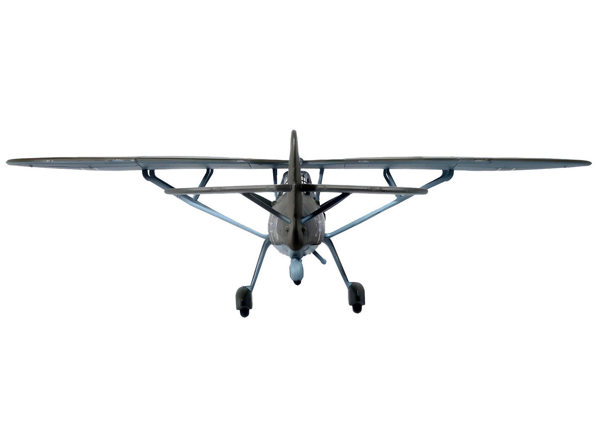 Henschel Hs 126 A-1 Reconnaissance Aircraft "Hannes Gaub Gerd Scroder 1.(H)/14 Invasion of Poland" (1939) German Luftwaffe "Oxford Aviation" Series 1/72 Diecast Model Airplane by Oxford Diecast-1