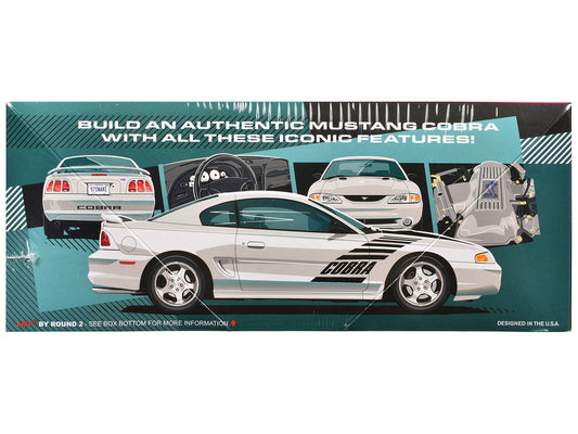 Skill 2 Model Kit 1997 Ford Mustang Cobra 1/25 Scale Model by AMT-0