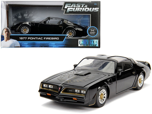 Tego's 1977 Pontiac Firebird Diecast Car 1 24 Scale Black Fast And Furious Jada