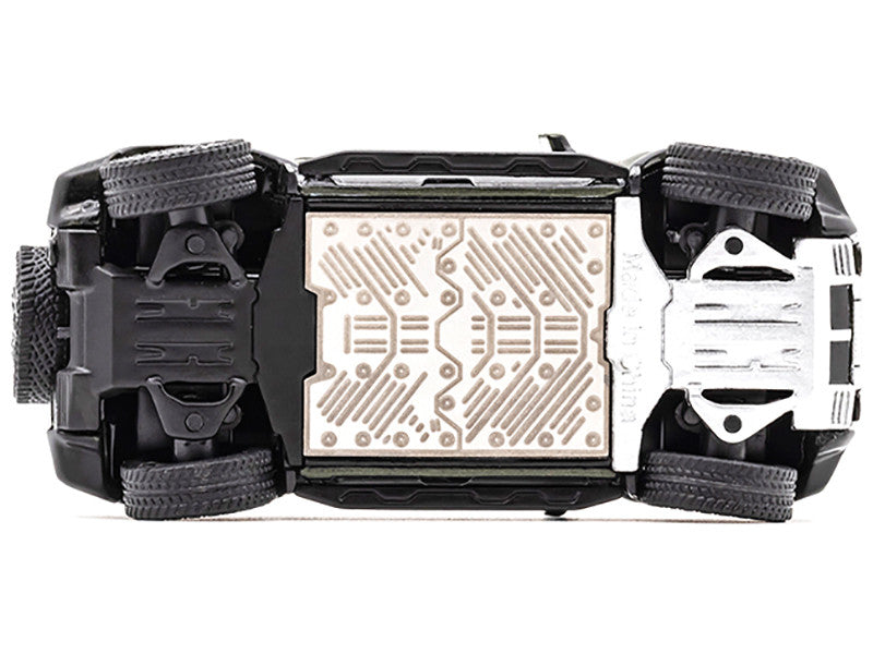 2022 GMC Hummer EV Pickup Gray Diecast Model 1 To 64 By GCD Officially Licensed With Real Rubber Tires Limited Edition