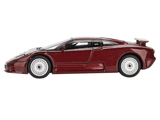 Bugatti EB110 GT Dark Red Metallic Limited Edition 1/64 Diecast Model Car by Mini GT-0