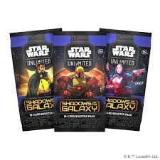 Star Wars Unlimited Shadows Of The Galaxy Booster Pack 16 Cards