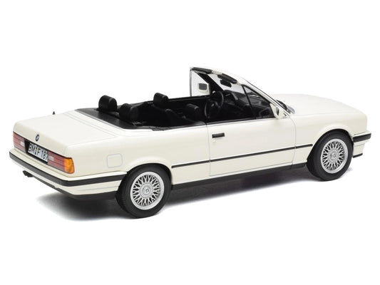 1991 BMW 325i Cabriolet Diecast Model Car Alpine White 1:18 Scale by Norev Official Licensed