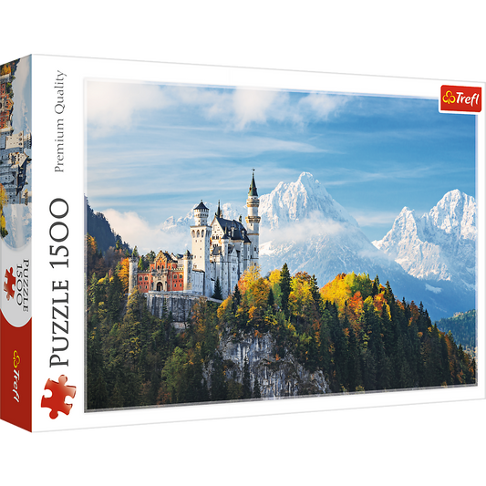 Trefl 1500 Piece Bavarian Alps Neuschwanstein Puzzle
