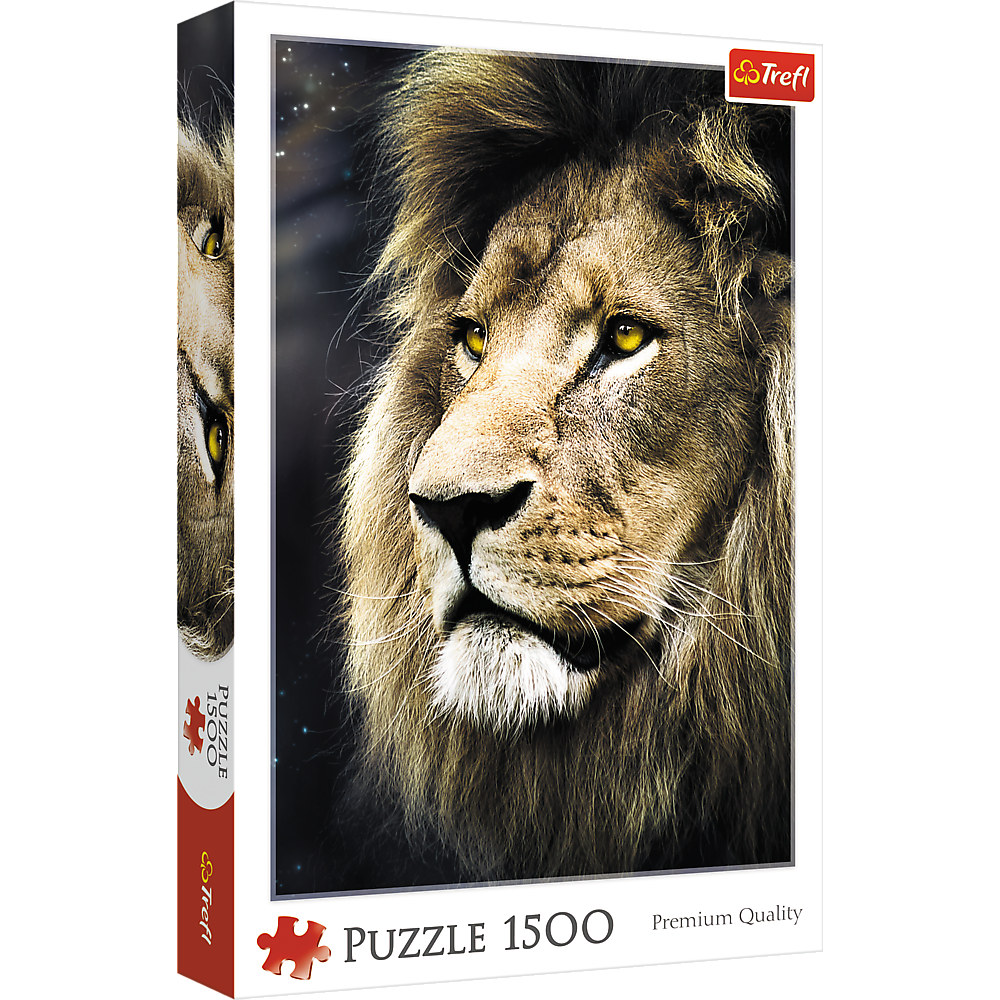 Trefl Lion Portrait 1500 Piece Puzzle For Adults