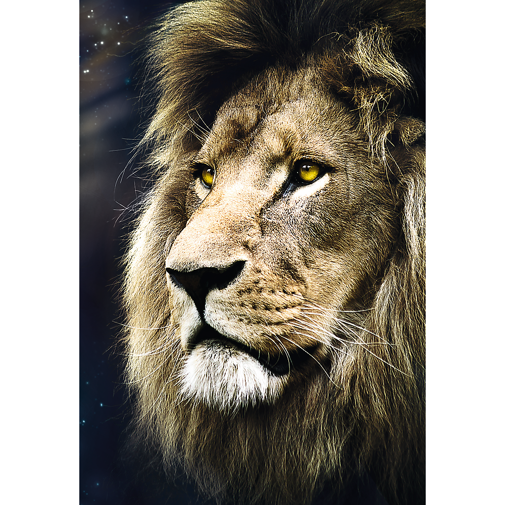 Trefl Lion Portrait 1500 Piece Puzzle For Adults