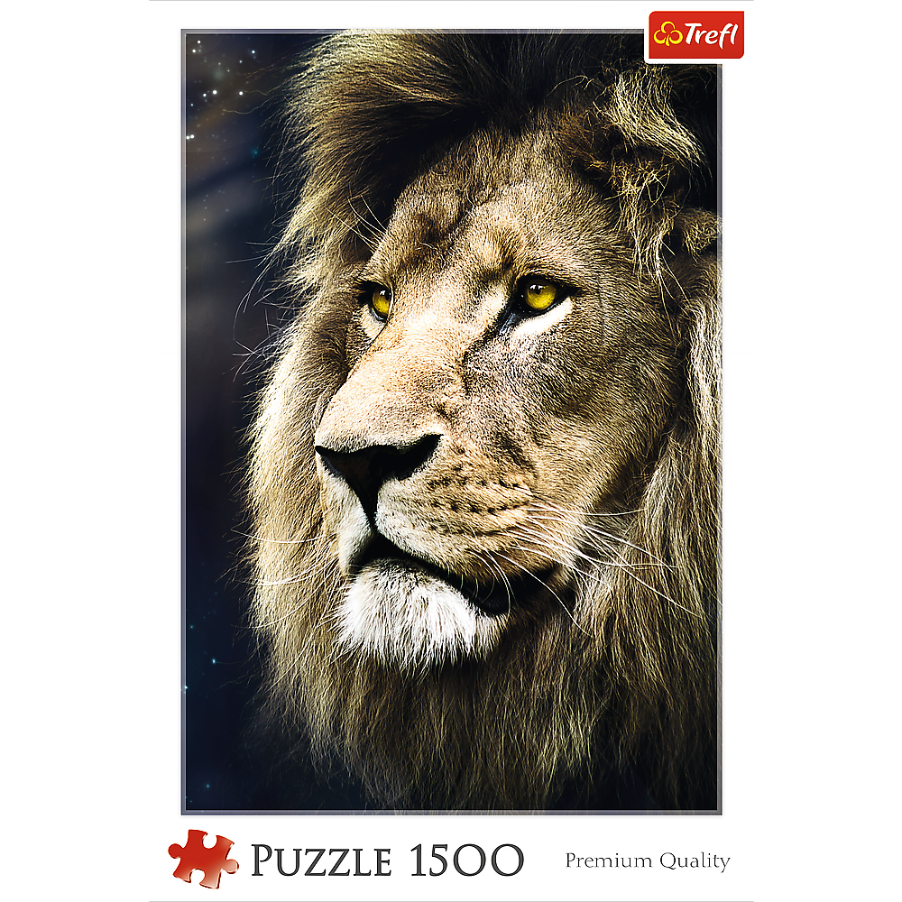 Trefl Lion Portrait 1500 Piece Puzzle For Adults