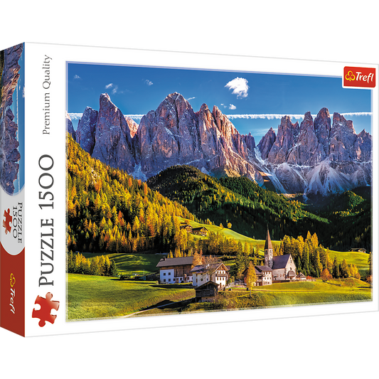 Val Di Funes Dolomites 1500 Piece Jigsaw Puzzle Trefl