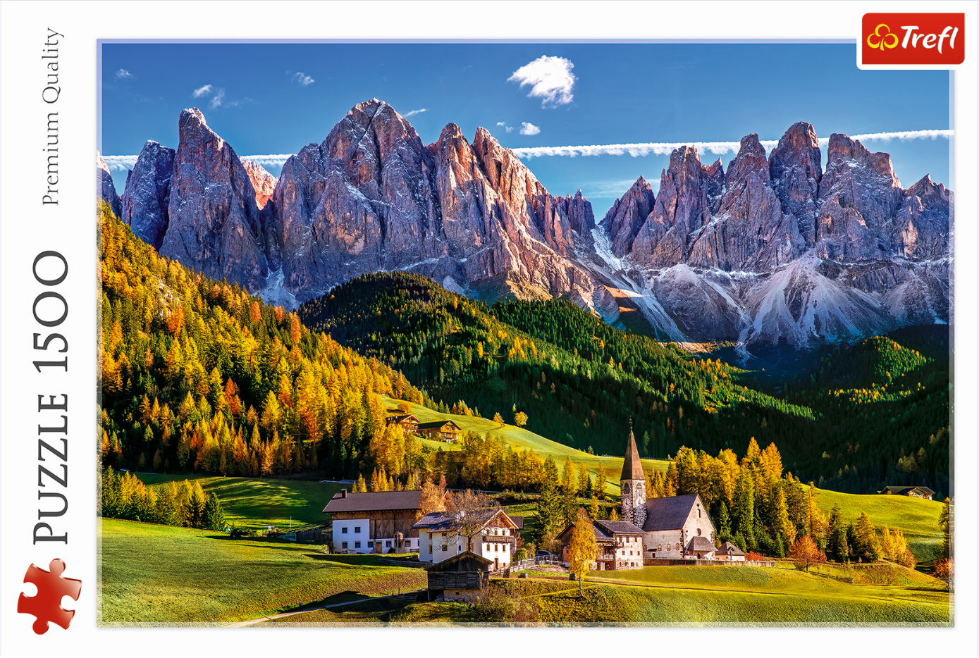 Val Di Funes Dolomites 1500 Piece Jigsaw Puzzle Trefl