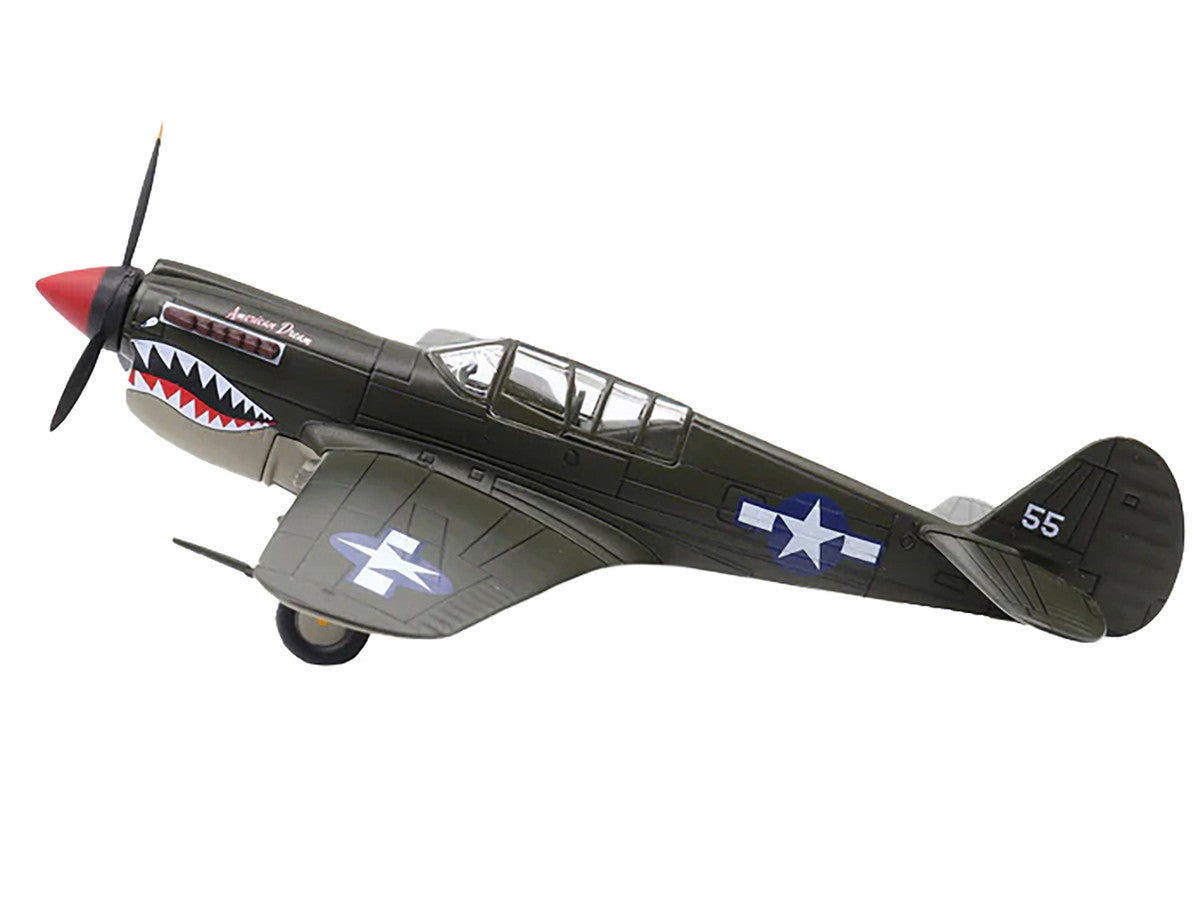 Curtiss P40N Warhawk 1 72 Diecast Model United States Army Air Forces Militaria Die Cast American Dream Warplane Museum
