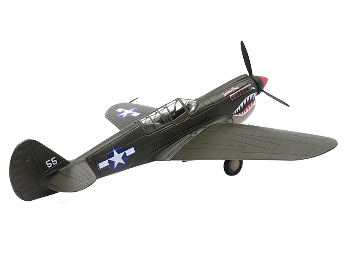 Curtiss P40N Warhawk 1 72 Diecast Model United States Army Air Forces Militaria Die Cast American Dream Warplane Museum