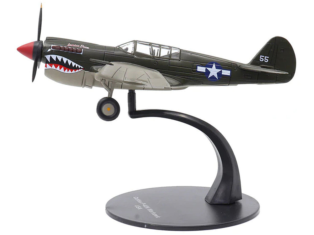 Curtiss P40N Warhawk 1 72 Diecast Model United States Army Air Forces Militaria Die Cast American Dream Warplane Museum
