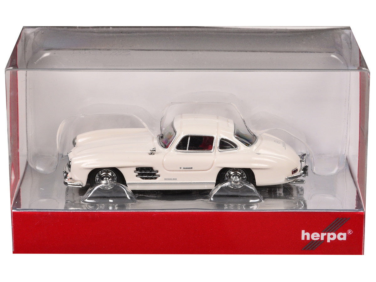 Promotex Mercedes Benz 300 SL Gullwing White HO Collectors