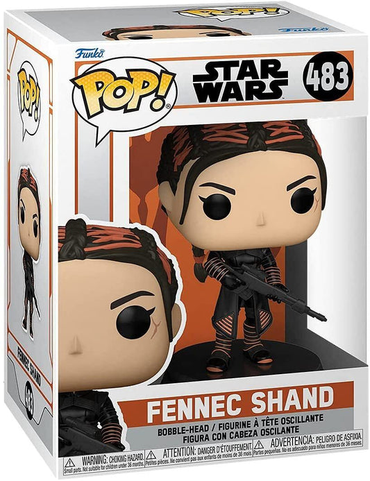 Funko Pop Star Wars The Mandalorian Fennec Shand Vinyl Figure