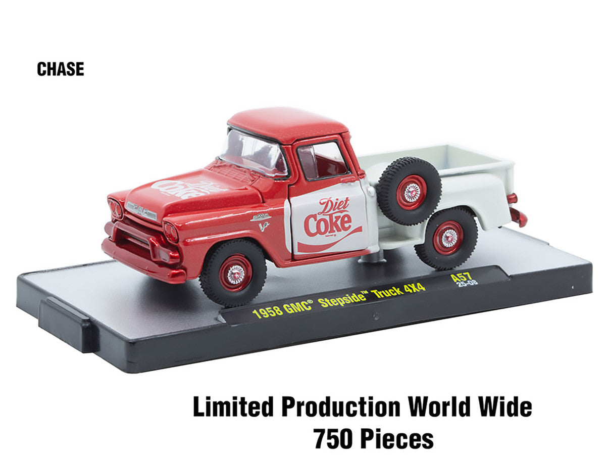 Sodas 1 64th Diecast Set Of 3 By M2 Machines Release 57 Limited Edition Scale