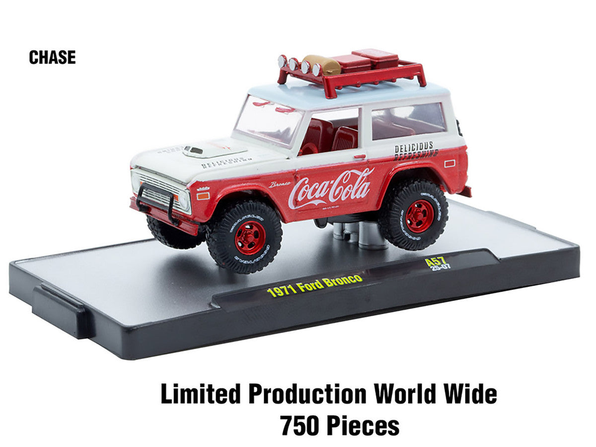 Sodas 1 64th Diecast Set Of 3 By M2 Machines Release 57 Limited Edition Scale