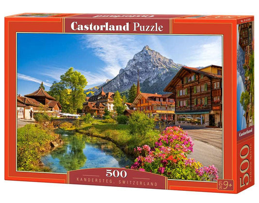 Castorland 500 Piece Jigsaw Puzzle Kandersteg Switzerland