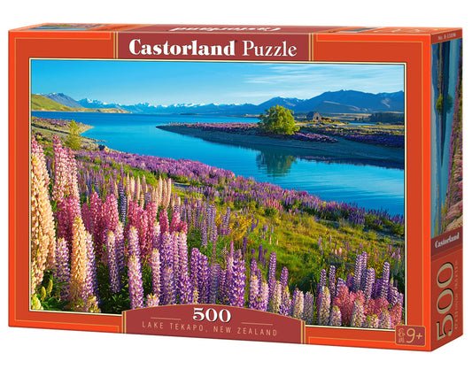 Lake Tekapo 500 Piece Jigsaw Puzzle Castorland New Zealand