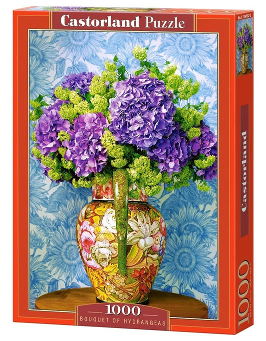 Castorland 1000 Piece Hydrangeas Bouquet Jigsaw Puzzle