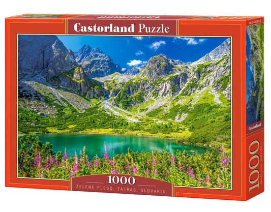1000 Piece Jigsaw Puzzle, Zelene Pleso, Tatras, Slovakia, Mountains landscape, Nature puzzles, Adult Puzzle