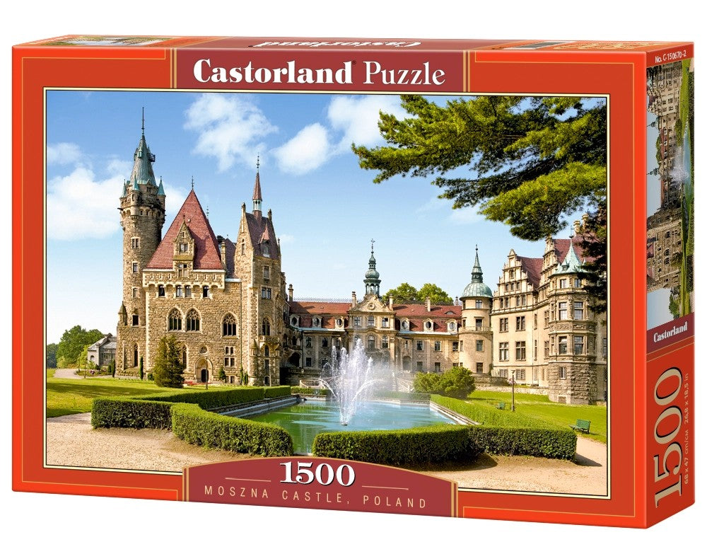 Castorland Moszna Castle Poland 1500 Piece Jigsaw Puzzle