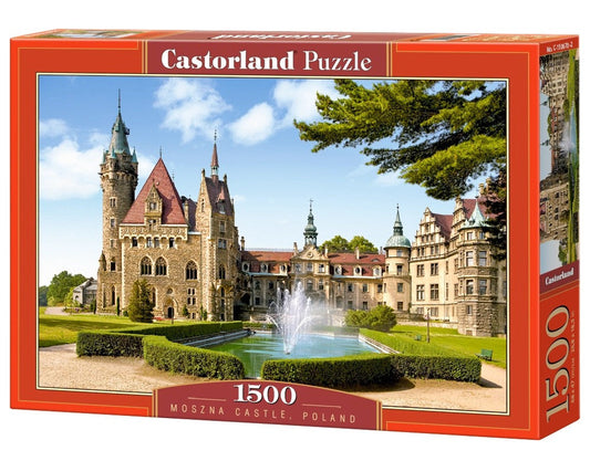 Castorland Moszna Castle Poland 1500 Piece Jigsaw Puzzle