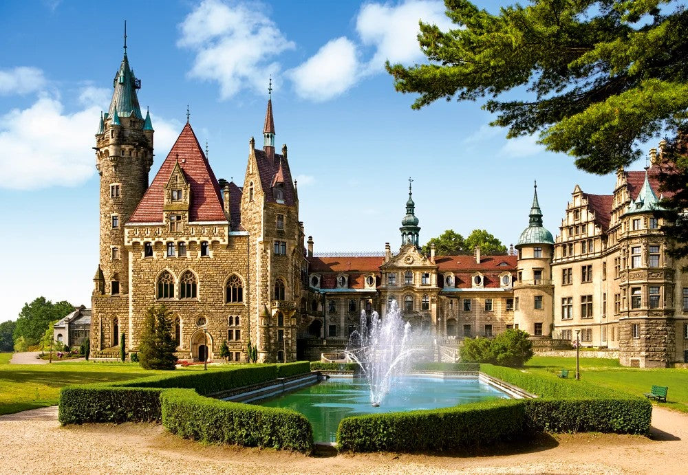 Castorland Moszna Castle Poland 1500 Piece Jigsaw Puzzle