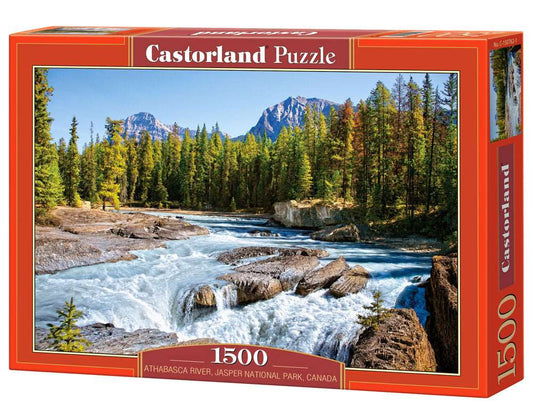 Castorland 1500 Piece Jigsaw Puzzle Athabasca River Canada
