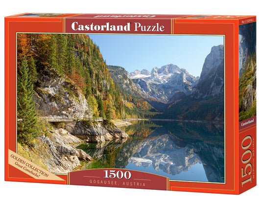 Castorland 1500 Piece Jigsaw Puzzle Gosausee Austria