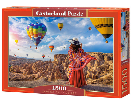Castorland 1500 Piece Jigsaw Puzzle Colorful Balloons
